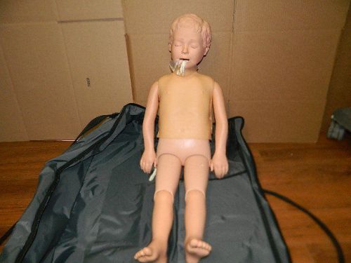 LAERDAL RESUSCI JUNIOR CPR TRAINING FULL BODY EMT MEDICAL TRAINER MANIKIN