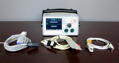 Zoll e series 12 lead ecg spo2 etco2 pacing analyze als m-series lifepak mrx for sale