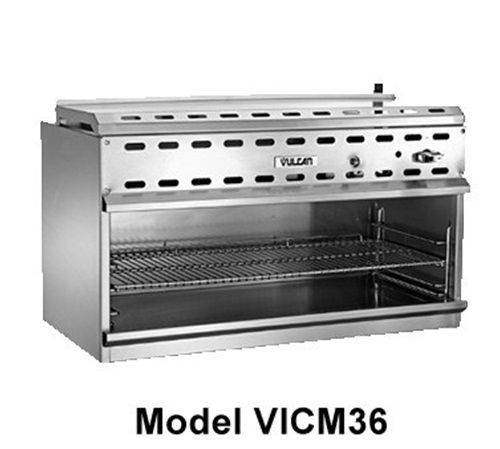 Vulcan VICM72 Cheesemelter gas 72&#034; (2) infrared burners