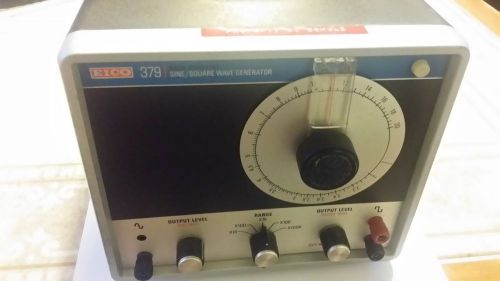 Eico 379 Solid State FET Sine Square Wave Generator  USED