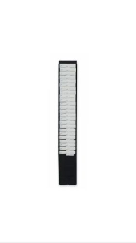 Acroprint M120R 25-Pocket Time Card Rack Black