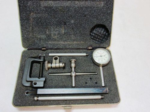 Starrett No. 196A Dial Test Indicator w/ Case