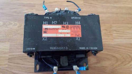 750 va transformer neco hammond 127415 60hz 200,230,460volt to 115volt 1 ph