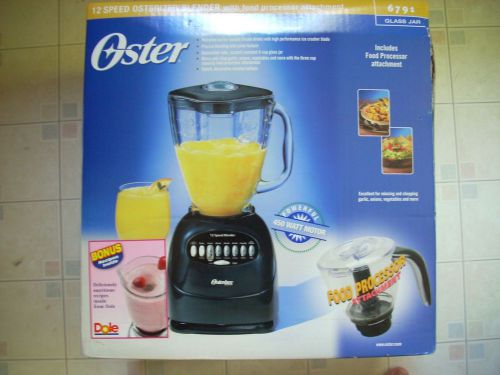 Oster 006791-015-000 12-Speed Blender Food Processor All Metal Drive 450 Watts