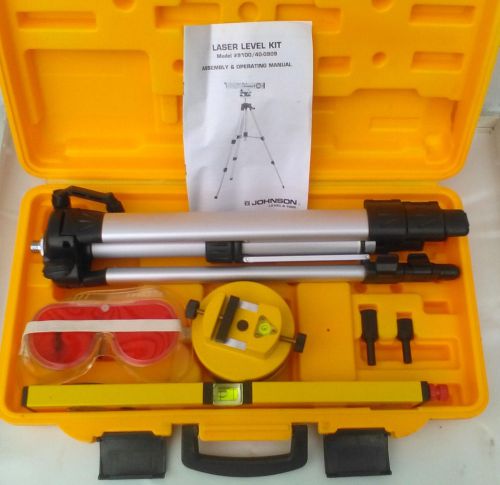 Johnson Level and Tool: Laser Level Kit Model # 9100 40-0909 Self Adjusting