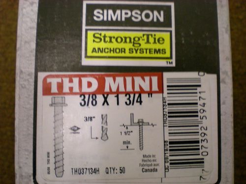 THD Mini  3/8 X 1-3/4 (50pcs) (THD37134H)