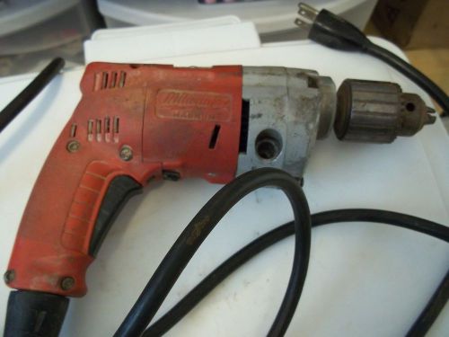 Milwaukee magnum holeshooter power drill 0234-1 0-850 rpm electric 120v for sale