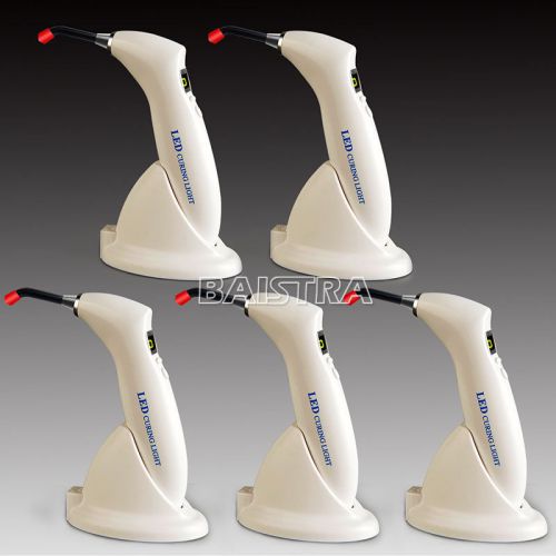 5 pcs Dental Light Curing Alight-II 5W high power LED 1500mw/cm2 Resin Cure HOT