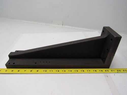 Single Web Iron Right Angle Machine Angle Mounting Plate 4&#034;x6&#034;x17&#034;x1&#034;