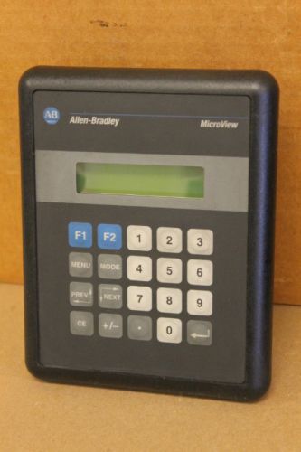 ALLEN-BRADLEY 2707-MVP232 B B 1.01 MICROVIEW