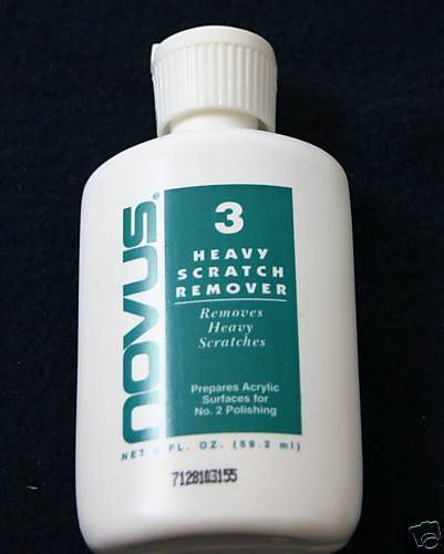 Novus plastic polish #3 2oz bottle for sale