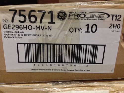 Ge 75671 ge296ho-mv-n -  proline -  ballast for sale