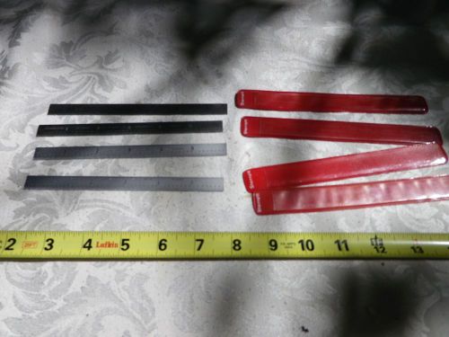 4 Starrett 6&#034; rulers, C309R,C331, 311R, 1309R,l in original sleeves. Excellent