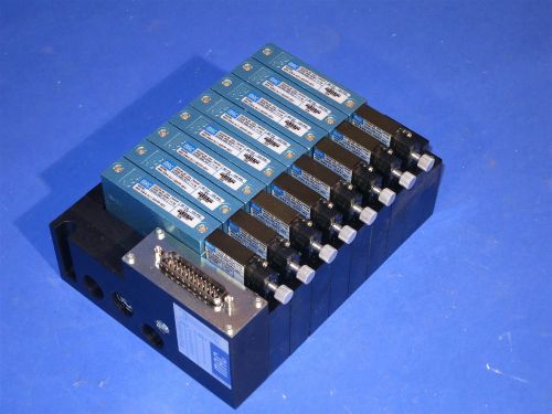 MAC 24V Air Solenoids 48A-AMA-AJ1-GDFP-4DV  NEW SOLENOID BLOCK CNC Control