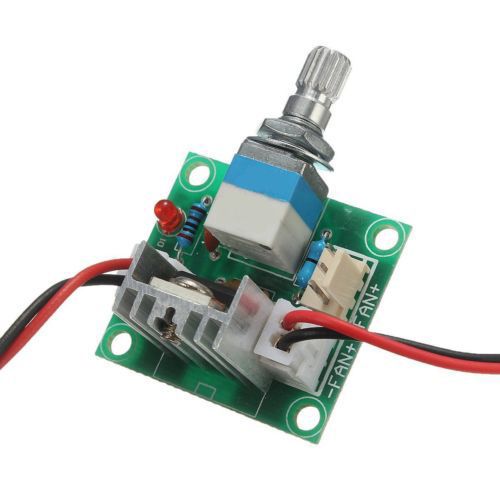 DC Linear Converter LM317 Step Down Voltage Regulator Board Fan Speed control