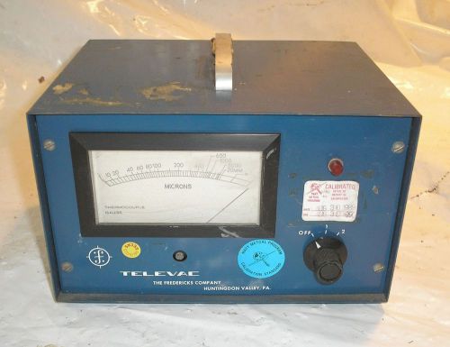 THE FREDRICKS CO TELEVAC THERMOCOUPLE VACUUM GAUGE