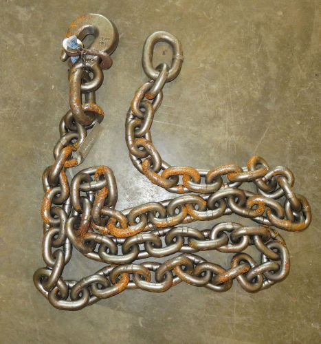 New 10 foot 5/8 link logging winching towing utility chain  n.o.s. for sale
