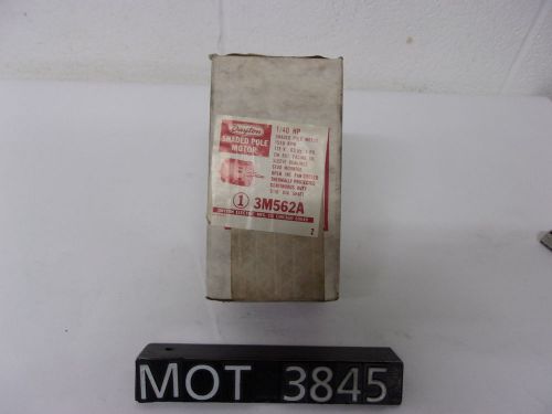 New dayton .025 hp 3m562a single phase shaded pole motor (mot3845) for sale