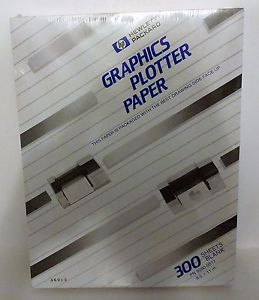 HP Graphics Plotter Paper 300 8.5 x 11 in Sheets