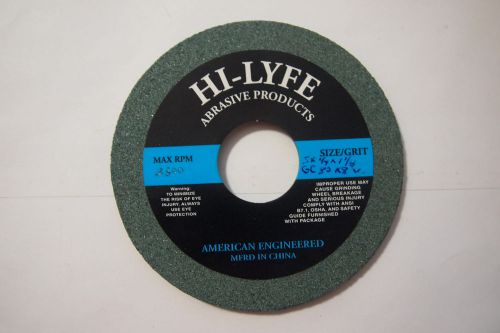 Hi-lyfe grinding wheel 5&#034; x 1/4&#034; x 1- 1/4&#034; gc80 k8 v (2-wheels) for sale