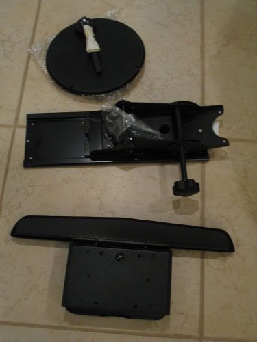 Knape &amp; vogt adjustable keyboard mechanism with tilt swivel mouse pad -new parts for sale