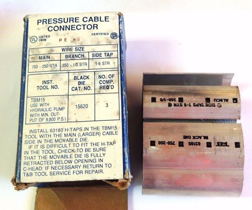 Thomas &amp; Betts 63180 Pressure Cable Compression H Tap Color Keyed