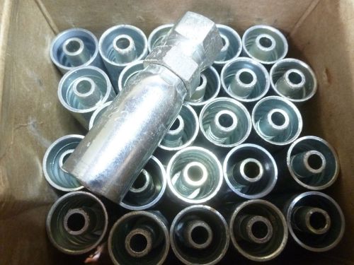 Lot of 10 #5 jic 37° 3/8&#034; id hose female swivel hydraulic hose fittings fj for sale