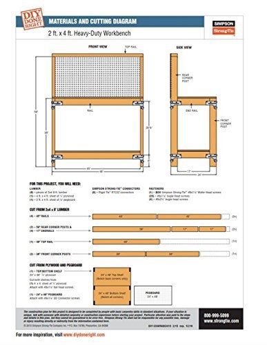 Simpson Strong-Tie Simpson Strong Tie WBSK Workbench and Shelving Hardware Kit