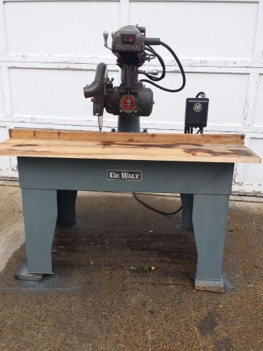 Dewalt radial arm saw for sale