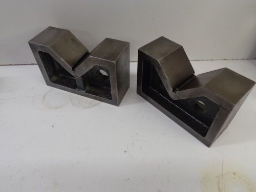 PAIR OF V BLOCK 5&#034; X 3&#034; X 1-/34&#034; STK12272Z