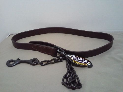 &#034;WEAVER&#034;   BROWN BRAHMA  CATTLE LEAD ROPE