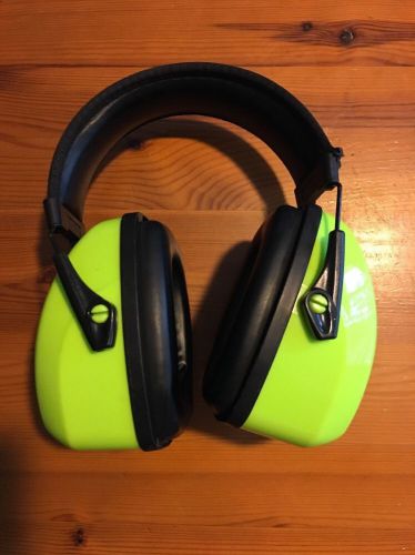 Howard Leight L3HV Hi-Visibility Reflective Earmuffs, Yellow/Green (1013941)