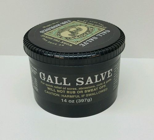 Bickmore Gall Salve Wound Cream For Horses Equine Relief Of Sores Abrasions 14oz