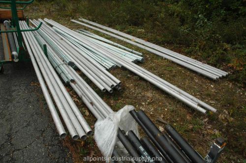 2&#034; Diameter 316L Stainless Steel 10S Schedule 10 Tubing Pipe 20&#039; Feet - NOS