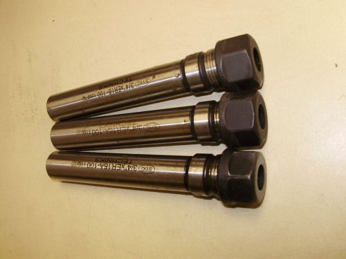 THREE TECHNIKS ER16 x 3/4&#034;  Collet Holder Extension LOT OF 3