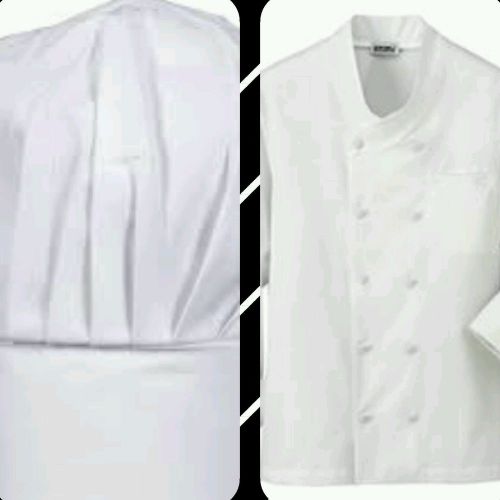 Chef hat and coat