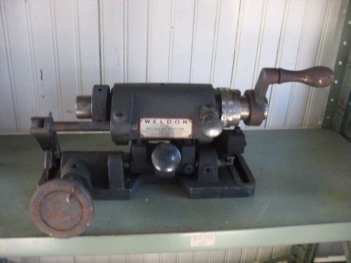 Weldon Model S relieving fixture Lathe Vintage machine shop tool