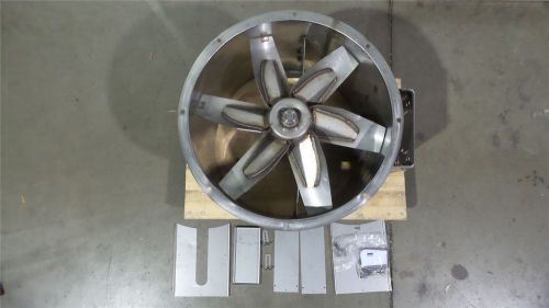 Dayton 4GXU5 24 In Blade Dia Stainless Steel Belt-Drive Tubeaxial Fan