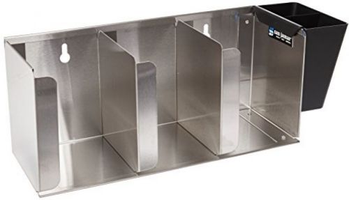 San Jamar L1014 Stainless Steel Adjustable Lid Organizer, 17-1/8 Width X 6-1/2