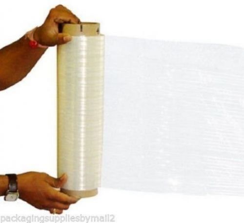 Blown Hand Wrap Stretch Wrap Film 15 Inch X 90 Gauge X 1500 Feet 4 Rolls Per