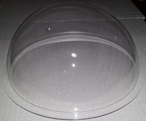 Acrylic dome / plastic hemisphere - clear 12&#034; for sale