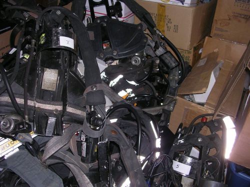 5 x MSA Firehawk II 4500 psi SCBA Harnesses with ICM. Plus NFPA 1998 Compliant.