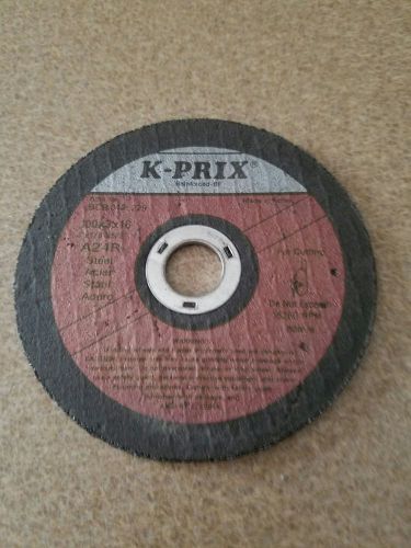 ***PACK OF 6 K-Prix A24R 4&#034; x 1/8&#034; x 5/*&#034; Grinding Wheels***