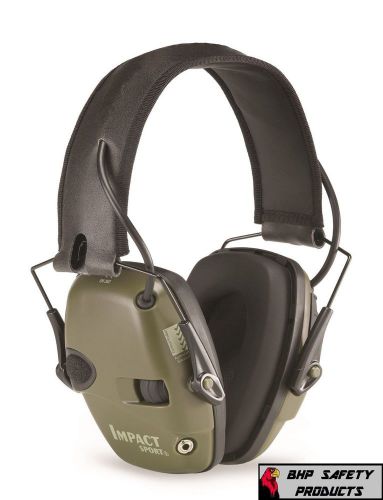 HOWARD LEIGHT IMPACT SPORT ELECTRONIC EARMUFF SHOOTING EAR PROTECTION