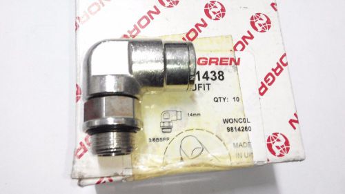 NORGREN 102471438 14MMX3/8 BSPP FITTING