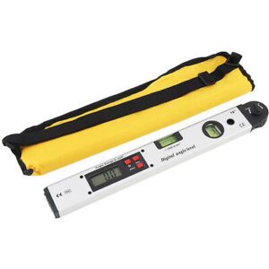 1x Digital LCD Protractor Ruler Spirit Level Angle Finder Meter Goniometer 225°