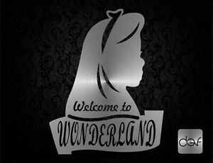 wonderland DXF files for CNC Plasma Laser cut Waterjet SVG ready cut