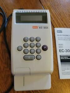 MAX ELECTRONIC CHECK WRITER MODEL EC 30A