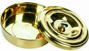Brass Sieves Heavy Gauge Standard Testing Set of 6 With Lid &amp; Pan 8.4x2.2 E736