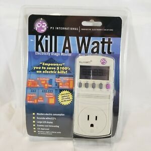P3 International Kill A Watt Electricity Usage Monitor Model P4400 SEALED